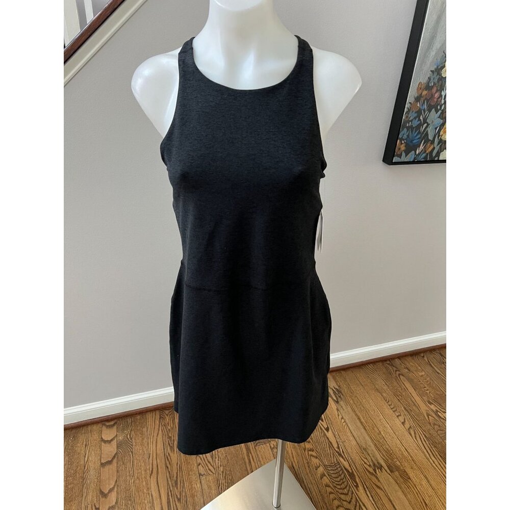 NWT Beyond Yoga Spacedye Refocus Tank Dress Darkest Night Size Medium - Picture 5 of 8